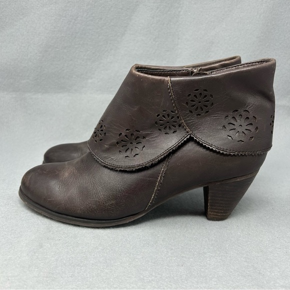 L’Artiste by Spring Step Womens Brown Soft Leather Ankle Boots Sz US 6.5-7/EU 37 - Picture 3 of 13